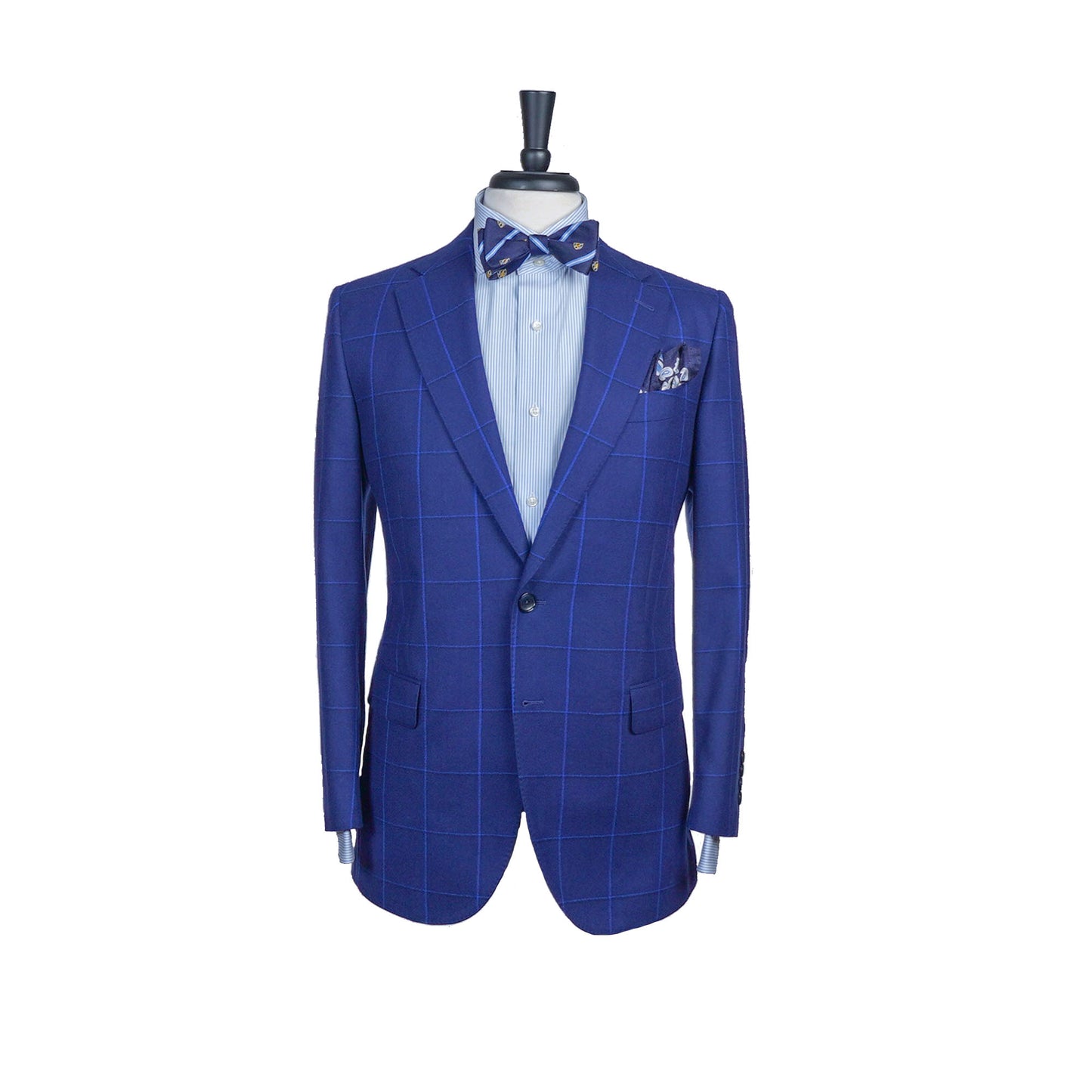 Blue Windowpane Sport Coat