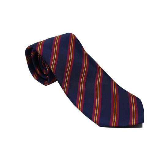 Navy with Maroon/Gold Stripes Tie